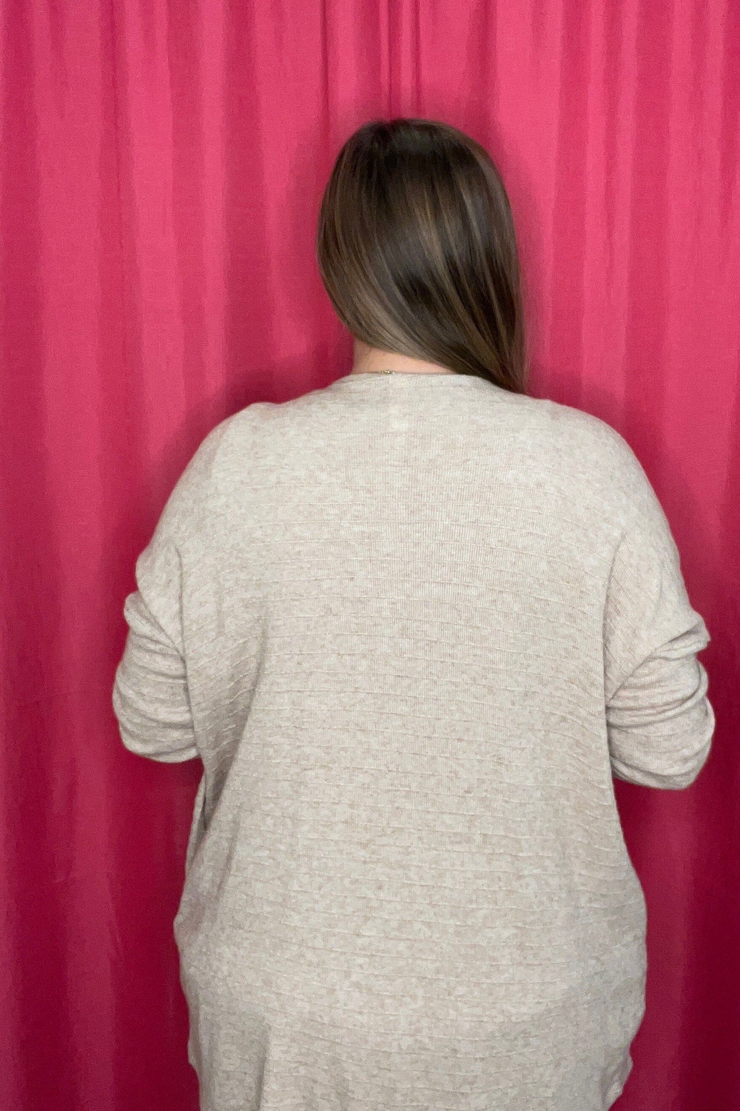 Textured Stripe Tank &amp; Cardigan Set JRTOP CASUAL TOP DEAR SCARLETT 