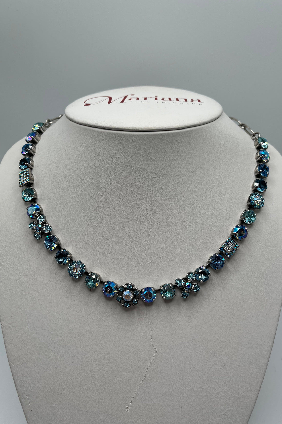 Medium Bloom Necklace in &quot;Bay Blue BETTERBRANDJEWELRY Mariana 