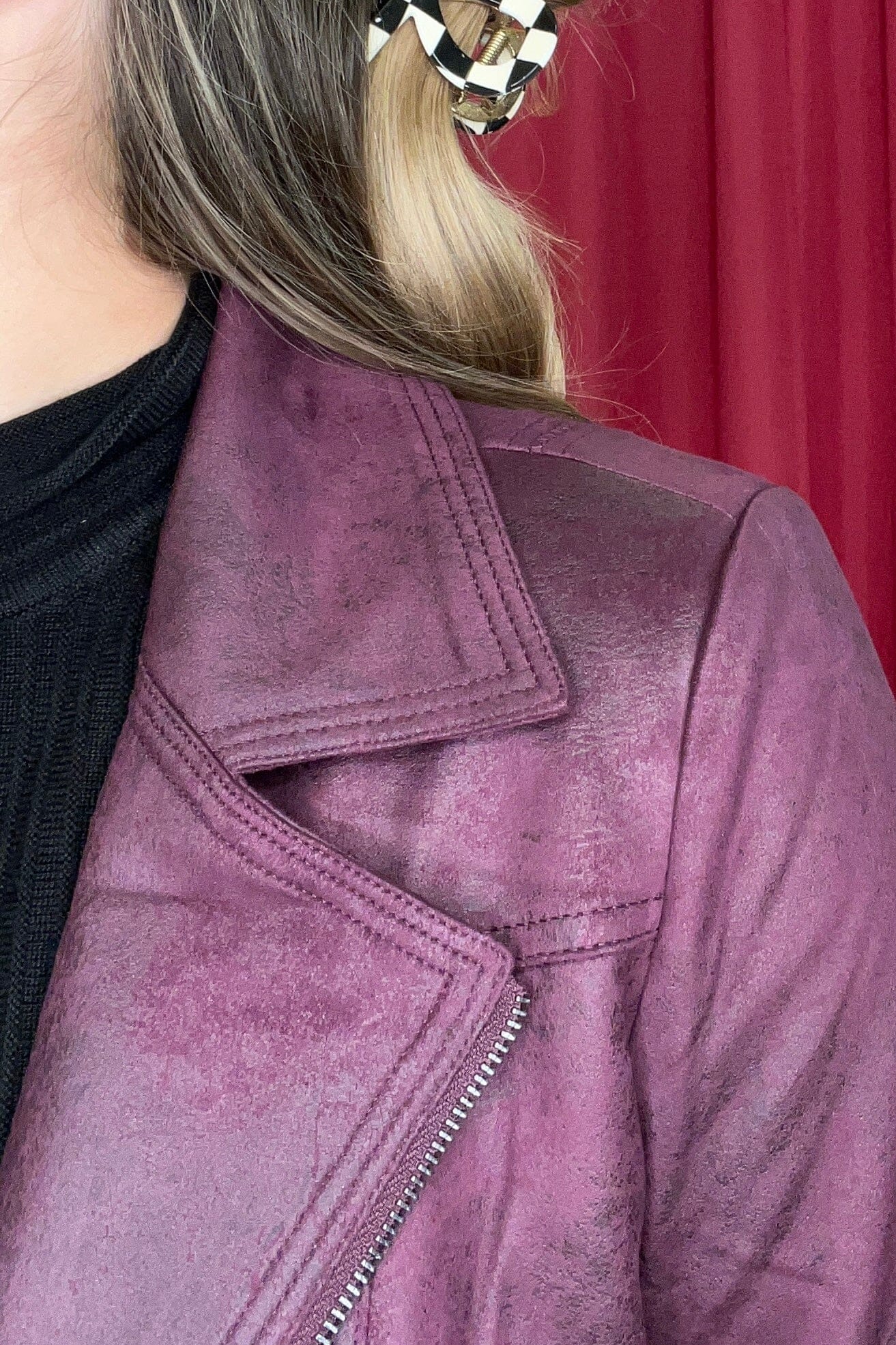 Vintage Faux Suede Jacket OUTFIT COMPLETER CHARLIEB 