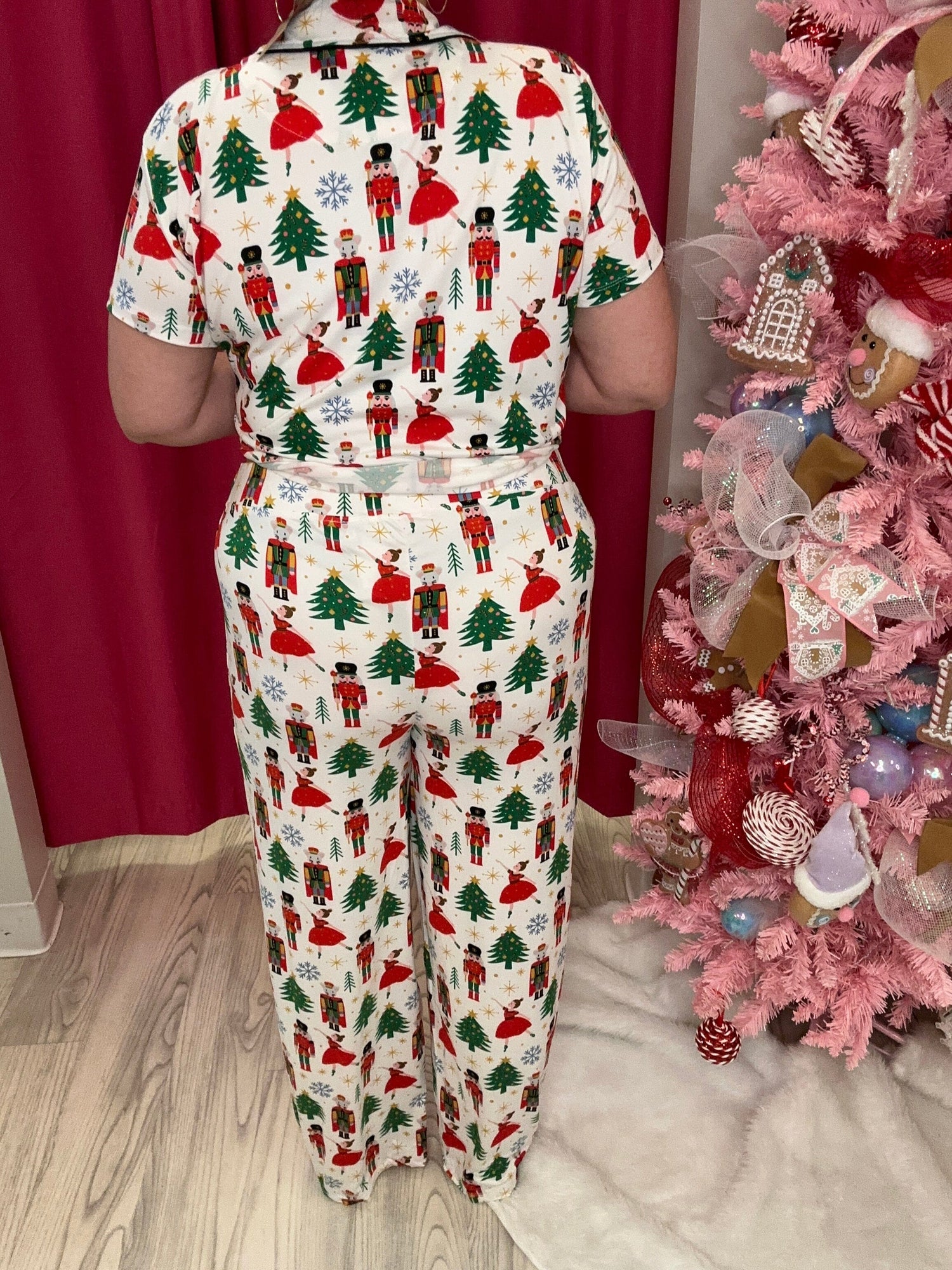 Nutcracker Pull On Pajama Pant UNDER AMANDA BLU &amp; CO 