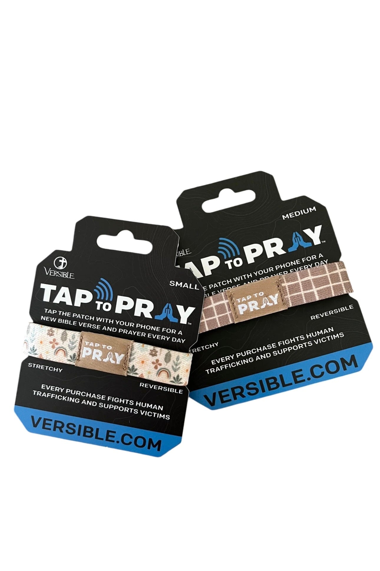 Prairie &amp; Plaid Tap to Pray Wristband GIFT/OTHER VERSIBLE 