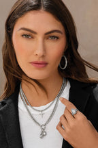 Twinkle Luxe Teardrop Ring BRING Brighton Collectables 
