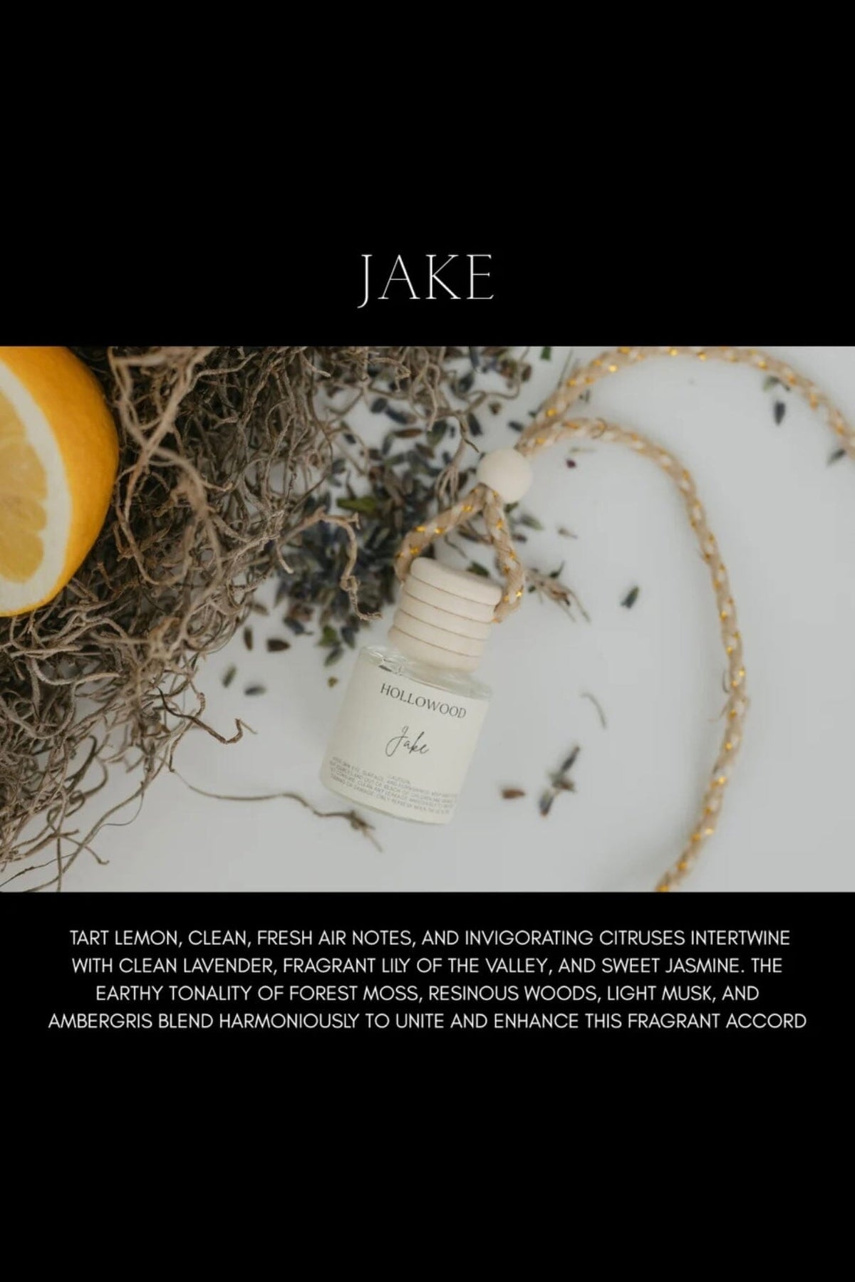 Car Diffuser Jake GIFT/OTHER HOLLOWOOD CANDLES 
