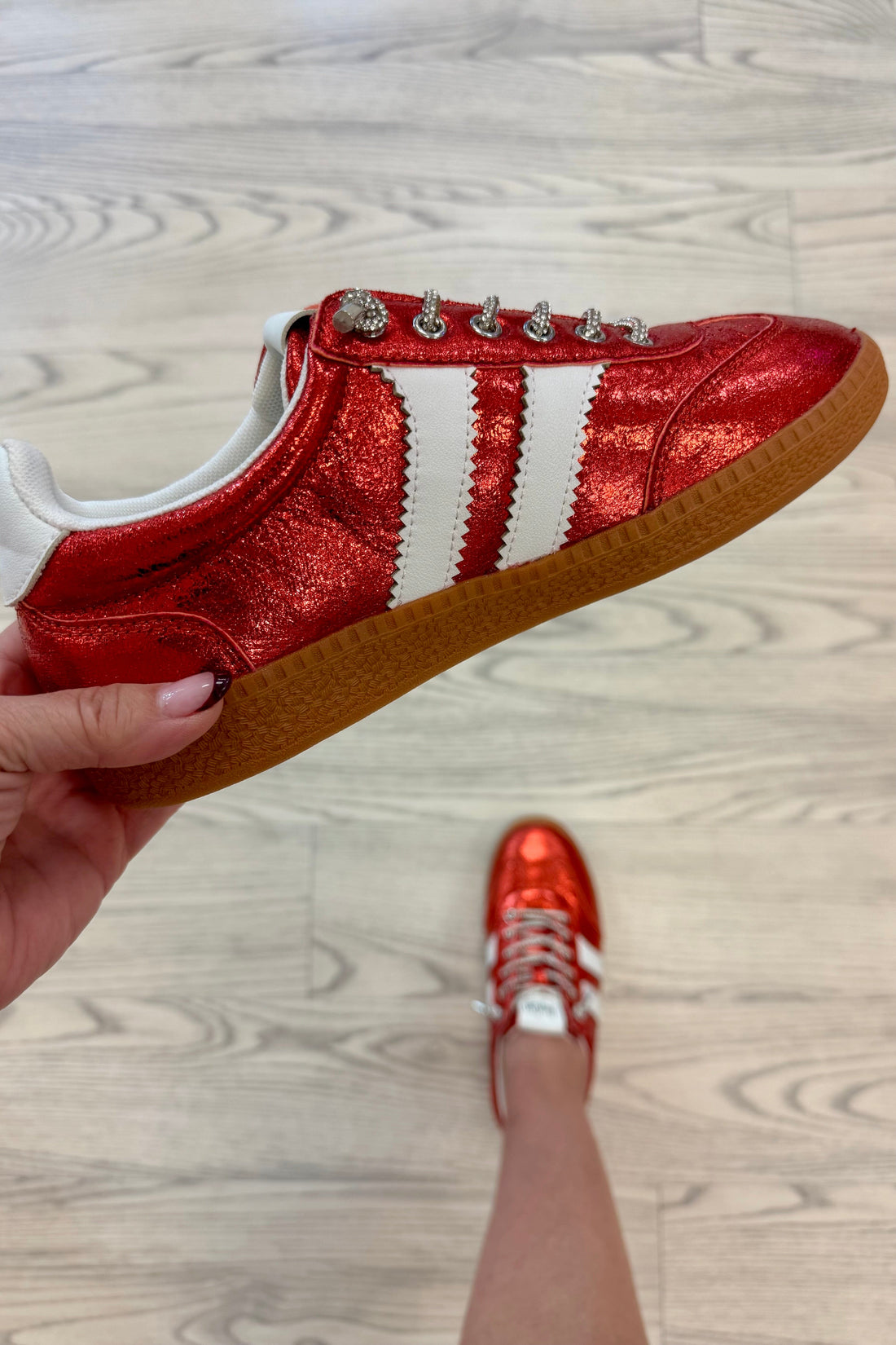 Heads Up Shoe-Red SHOES CORKYS 