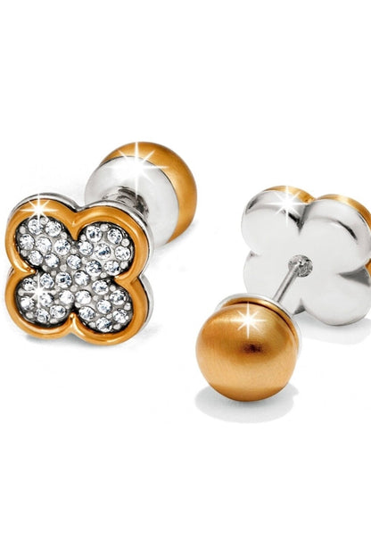 Massandra Reversible Flower Post Earrings BJEWELRY Brighton Collectables 