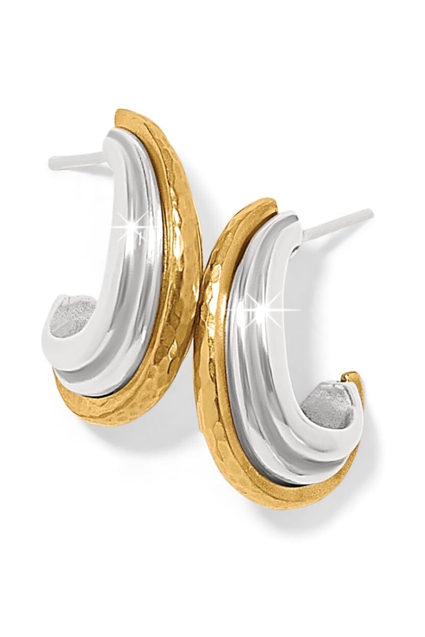 Ferrara Deco Small Hoop Earrings BJEWELRY Brighton Collectables 