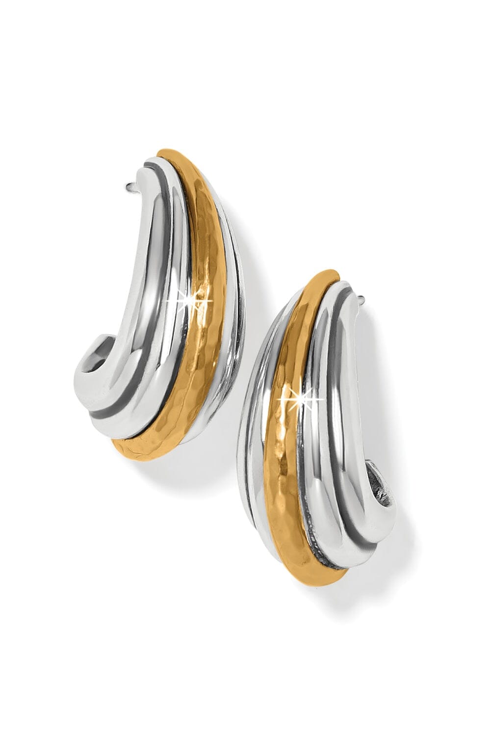 Ferrara Deco Large Hoop Earrings BJEWELRY Brighton Collectables