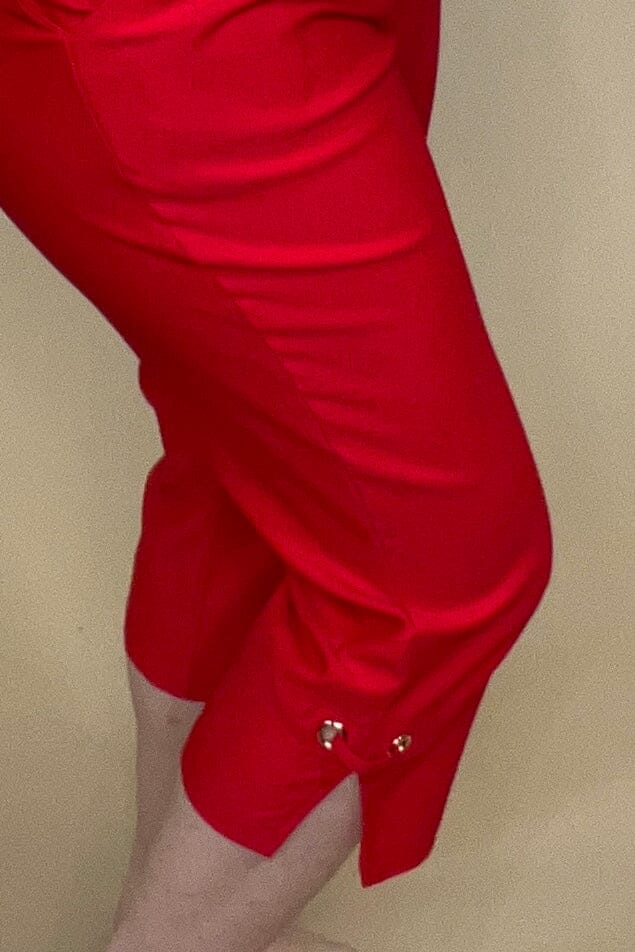 Pull On Cropped Pant w/Pockets BOTTOMS CREATION 