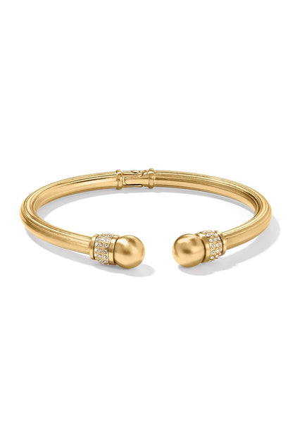 Meridian Open Gold Hinged Bangle BJEWELRY Brighton Collectables 