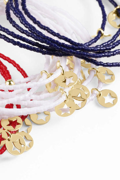 Extends Hope Classic Bracelet White-Star Small Disc JEWELRY ENEWTON 
