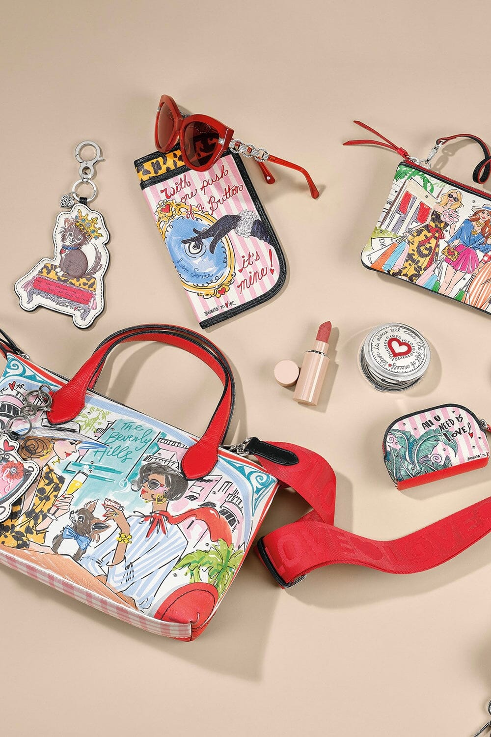 California Dreaming Mini Coin Purse BEVERYTHING Brighton Collectables 