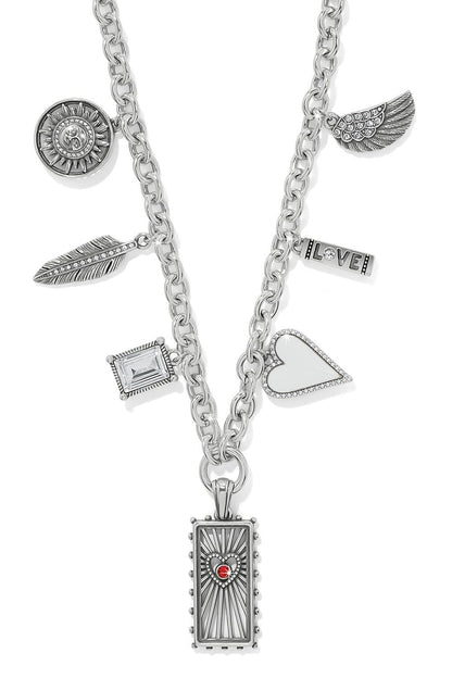 Celestia Love Charm Necklace BJEWELRY Brighton Collectables 