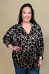 Satin Two Tone Giraffe Print Boxy Oversized Top JR TOP DRESSY UMGEE 