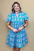 Kinsley Vintage Mini Dress DRESS MARYSQUARE 