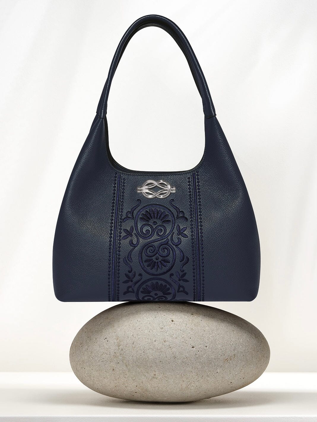 Interlok Harmony Selene Embroidered Shoulderbag BHANDBAGS:~~Unassigned~~ Brighton Collectables 
