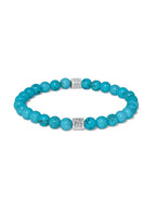 Meridian Petite Turquoise Stretch Bracelet BJEWELRY Brighton Collectables 