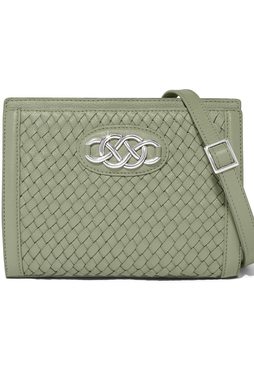 Sage Interlok Braid Findley Organizer Bag BHANDBAGS Brighton Collectables 