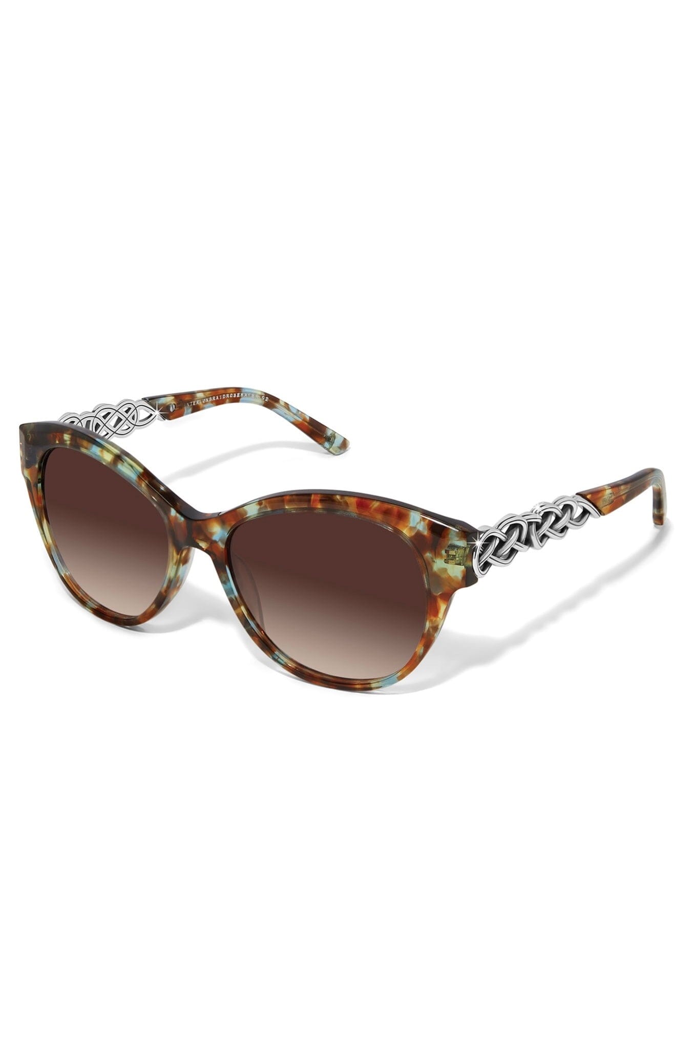 Interlok Braid Blue Havana BSUNGLASSES Brighton Collectables 