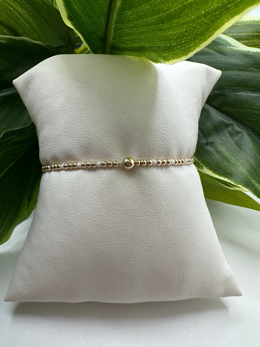 Enewton Hope Sincerity Pattern 2mm Bead Bracelet- Milkshake JEWELRY ENEWTON 