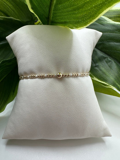 Enewton Hope Sincerity Pattern 2mm Bead Bracelet- Milkshake JEWELRY ENEWTON 
