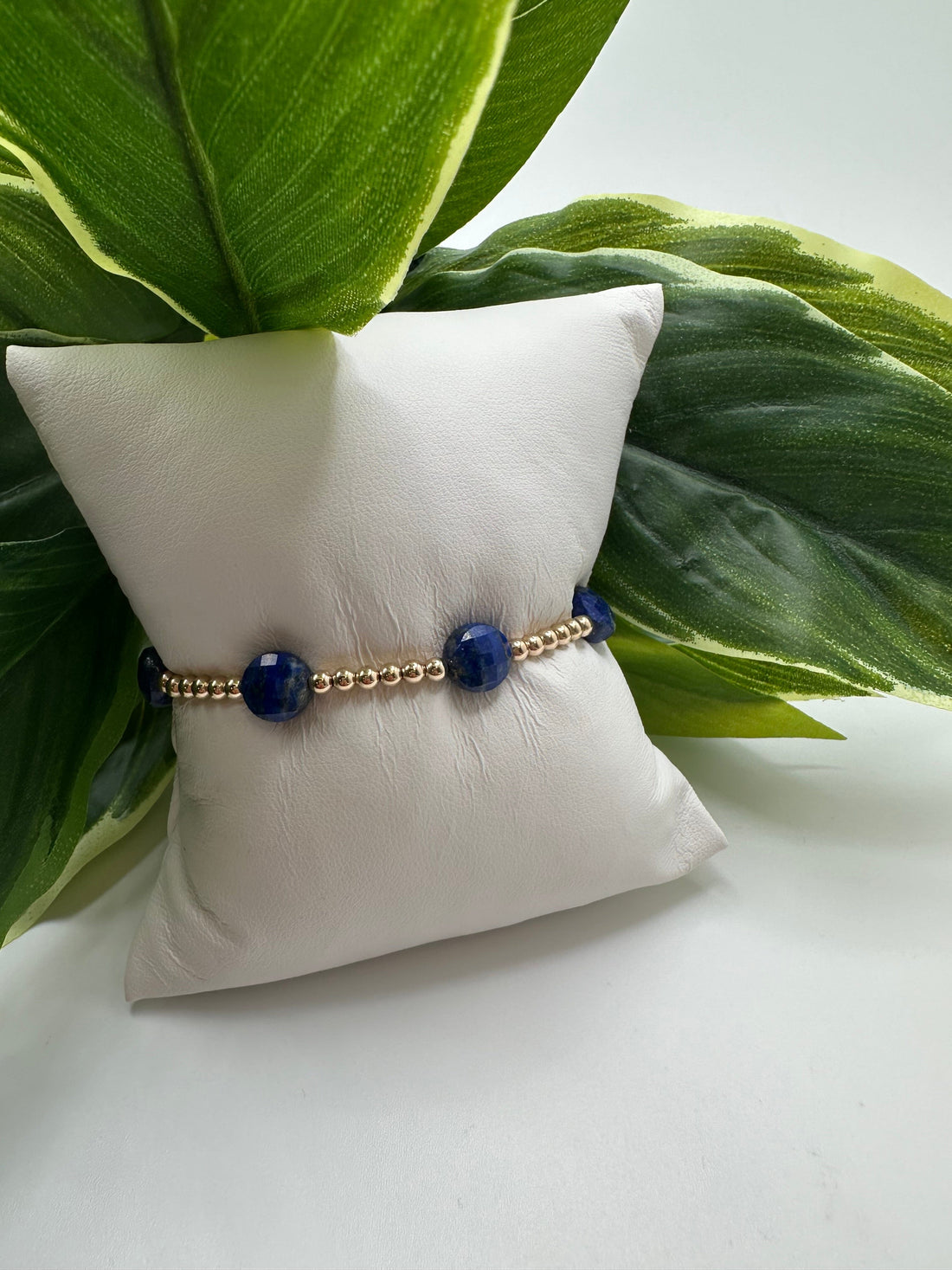 Enewton Admire Gold 3mm Bead Bracelet- Lapis JEWELRY ENEWTON 