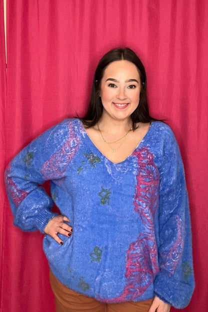 Wear 2 Ways Sweater MISSY TOP SPECIAL TRIBAL 