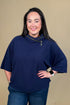 Zipper Cowl Neck Top MISSY TOP SPECIAL CREATION 
