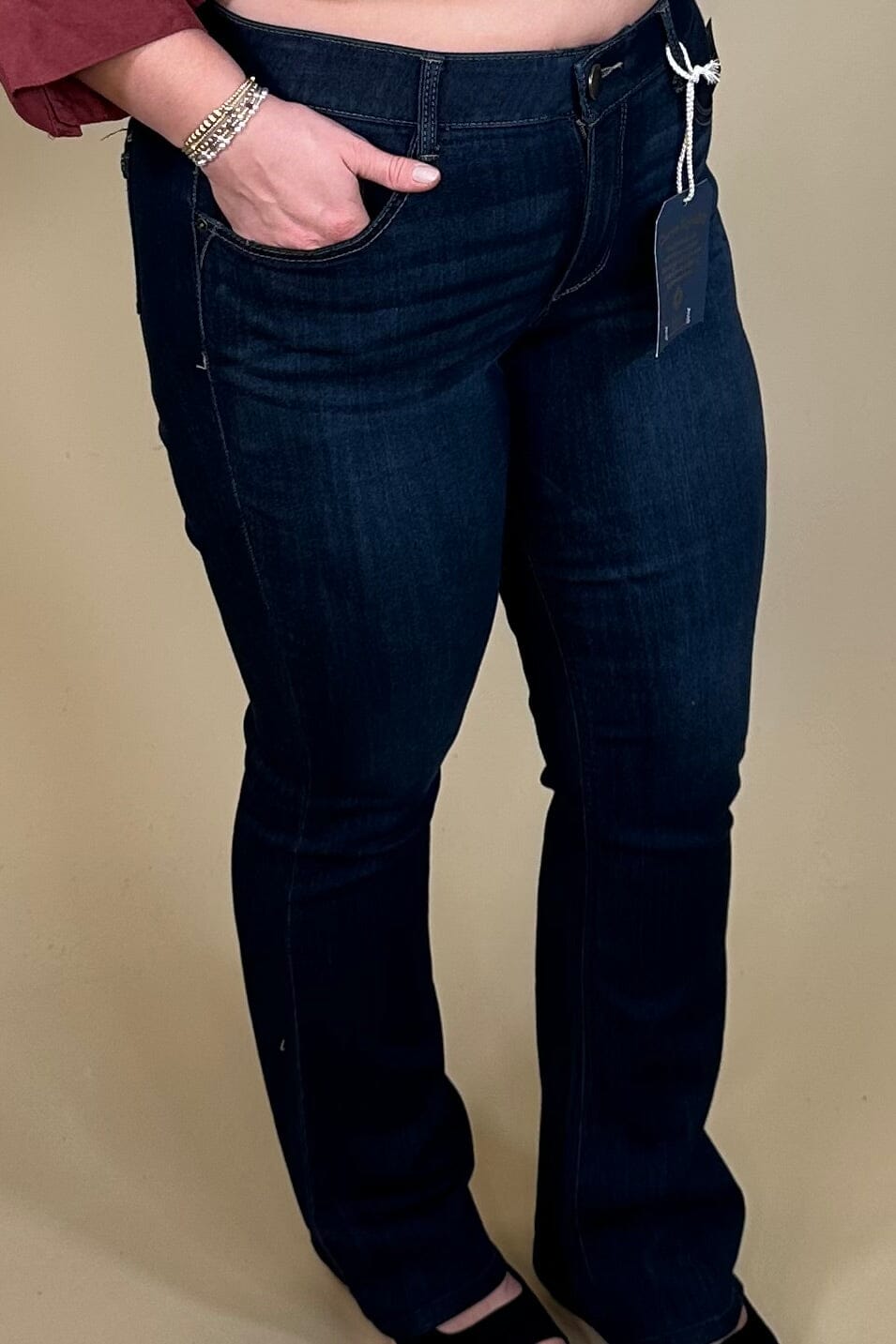 Solution Itty Bitty Boot 34" Inseam JEANS DEMOCRACY 