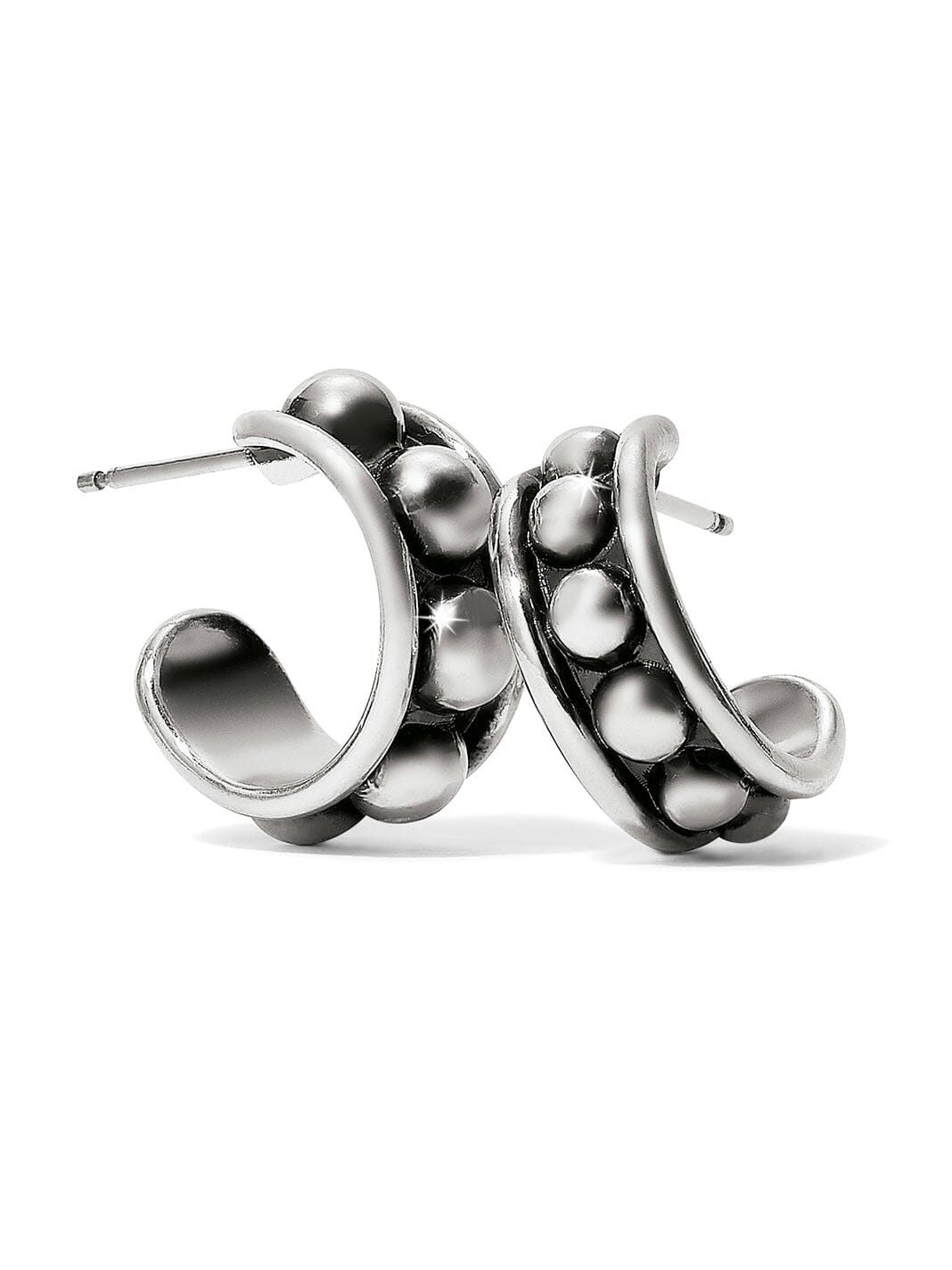 Pretty Tough Stud Post Hoop Earring
