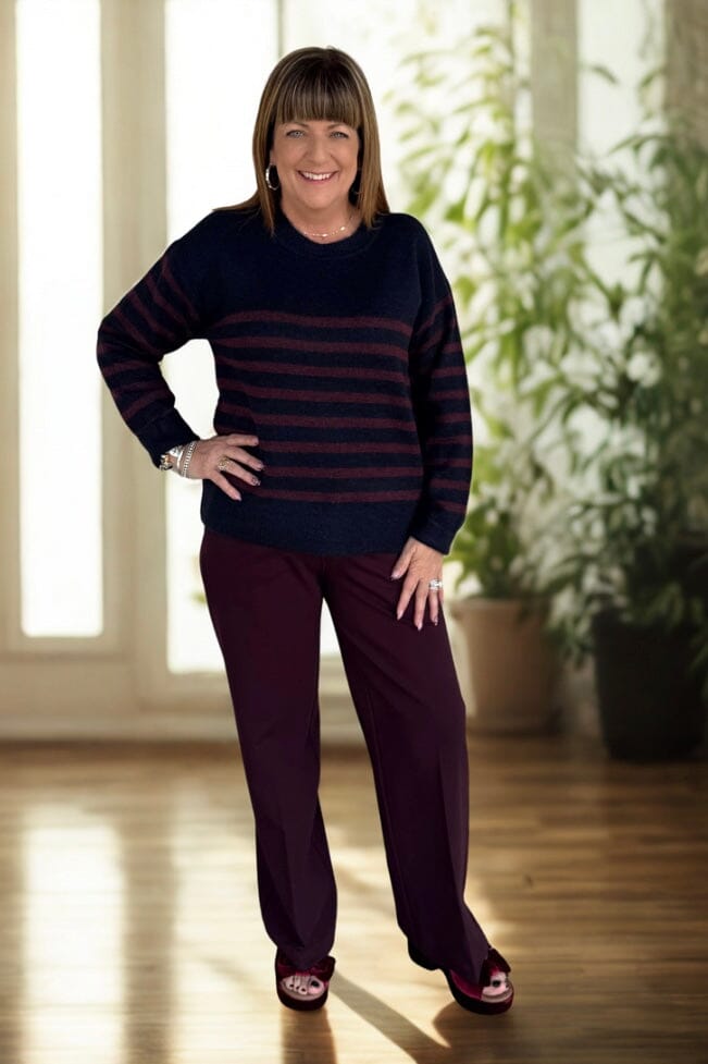 Kelsey Wide Leg Trouser BOTTOMS LIVERPOOL 