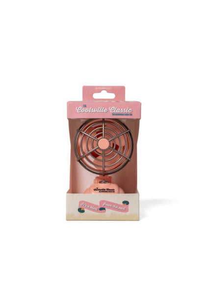 Tan Rechargable Desk Fan GIFT/OTHER DMMERCHANDISING 