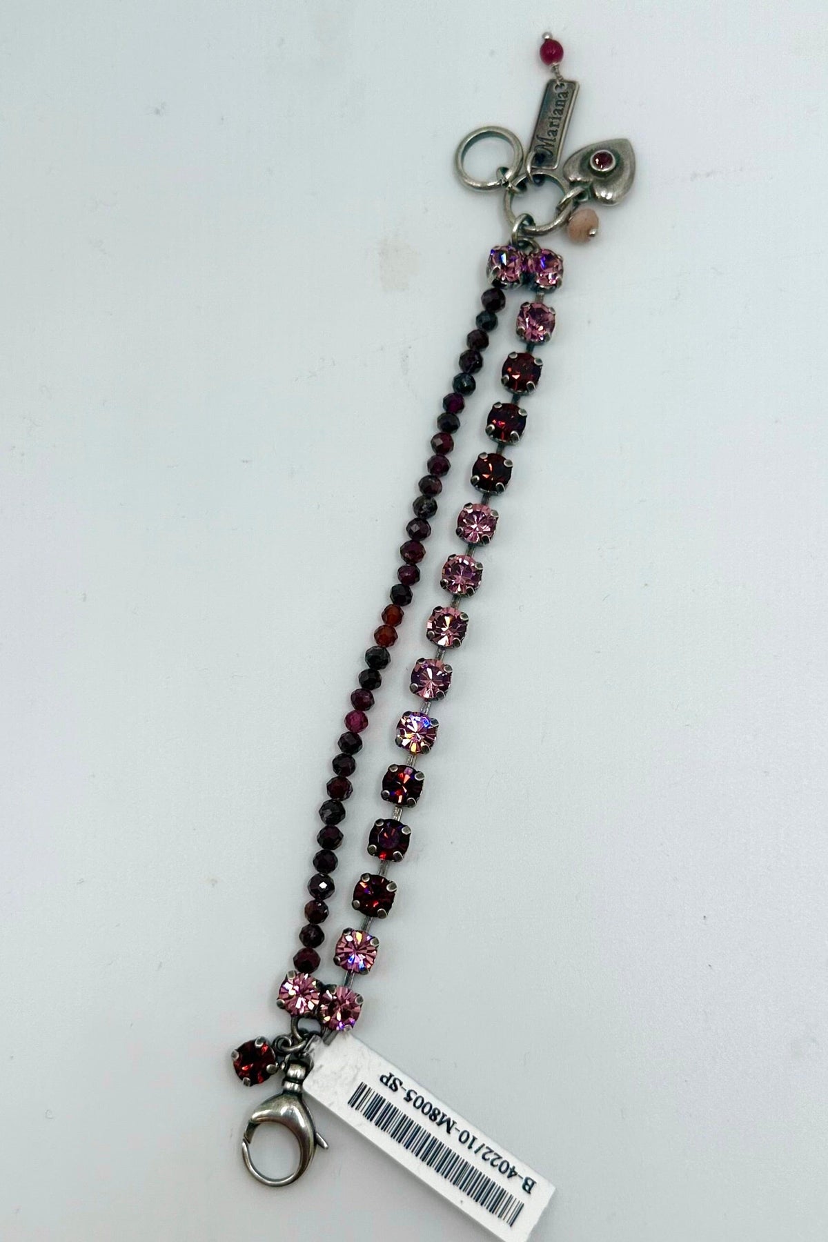 Two Strand Bracelet in "Velvet Encore" - Silver Plated BETTERBRANDJEWELRY:~~Unassigned~~ MICHALSMARIANA 