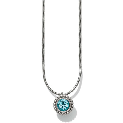 Twinkle Necklace Aquamarine March BJEWELRY Brighton Collectables 