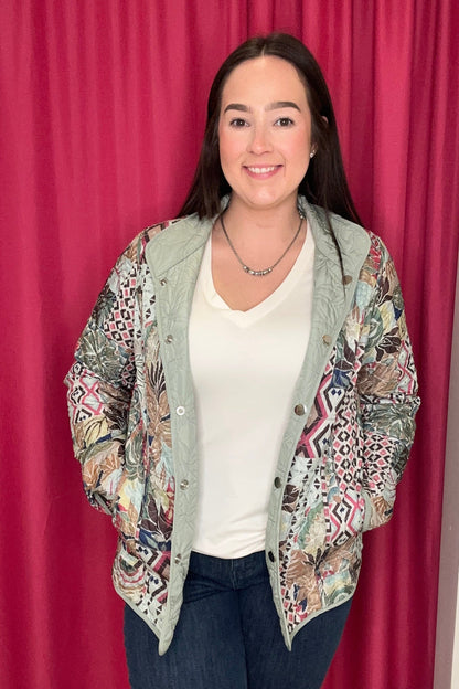 Reversible Printed Jacket JACKET CREATION 