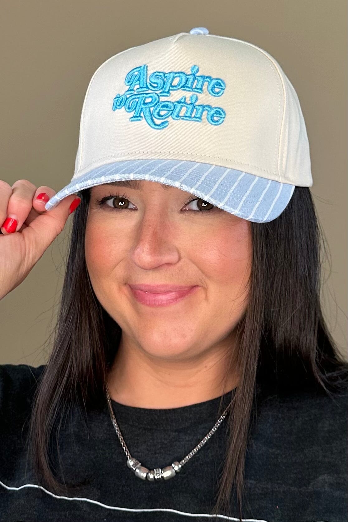 Aspire to Retire Hat SCARF/HAT/WINTERGOODS STITCHYOURSTYLE 