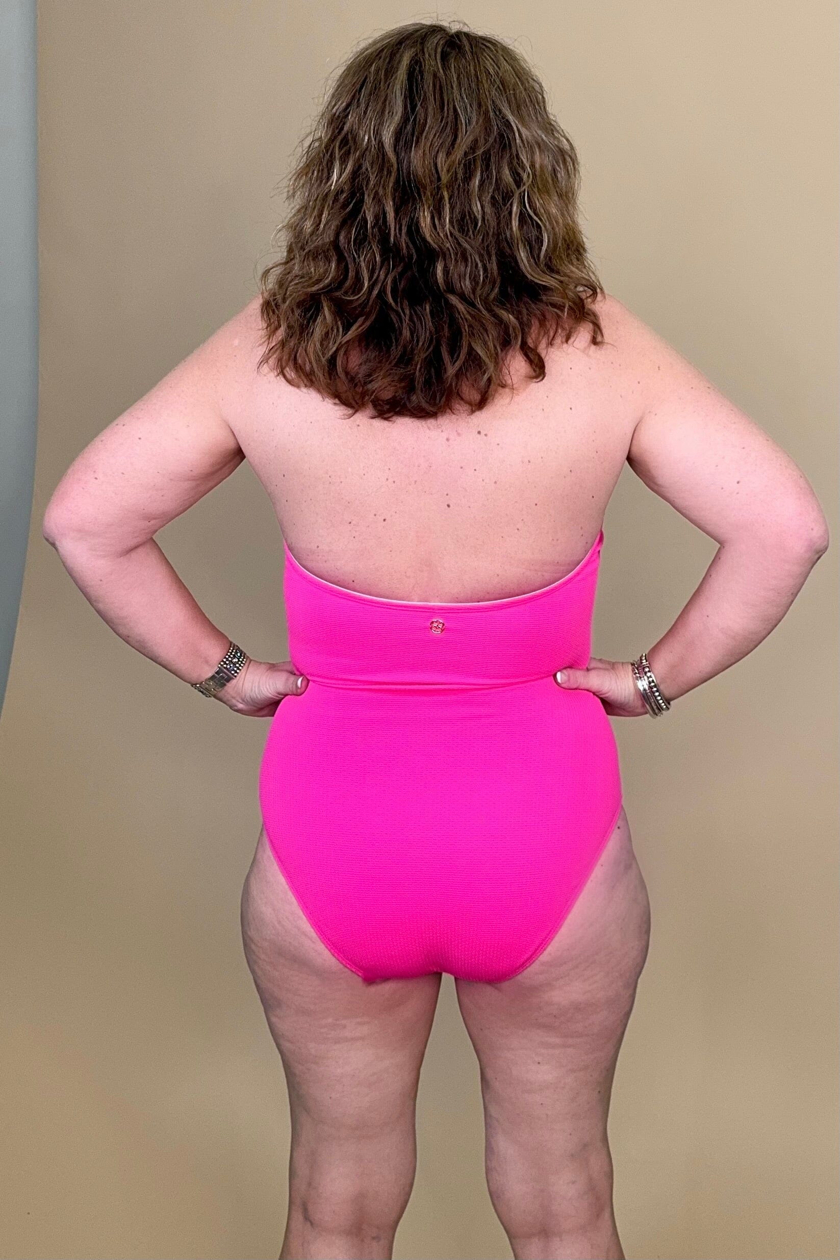 Collins Pink Swimsuit UNDER MARYSQUARE 