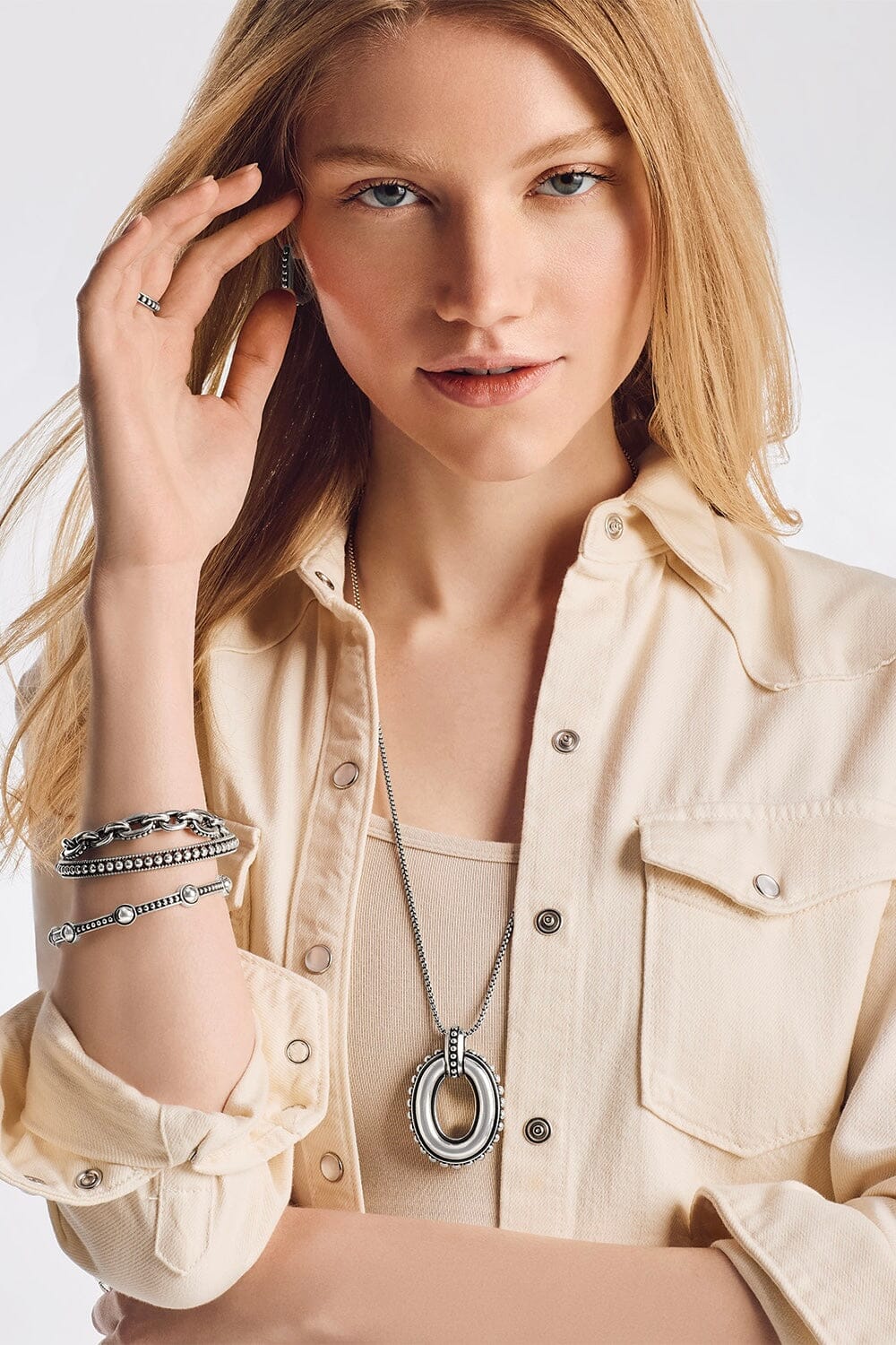Pretty Tough Link Pendant Necklace BJEWELRY LEEGIN-BRIGHTON 