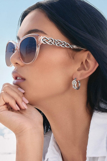 Interlock Braid Rosewater Sunglasses BSUNGLASSES Brighton Collectables 
