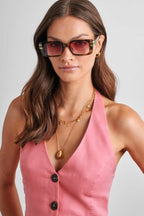 Dark Tortoiseshell Malibu Sunglasses SCARF/HAT/WINTERGOODS KATIE LOXTON 