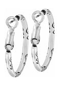 Sil Sml Hoop Charm Earring BCHARM Brighton Collectables 
