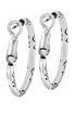 Sil Sml Hoop Charm Earring BCHARM Brighton Collectables 