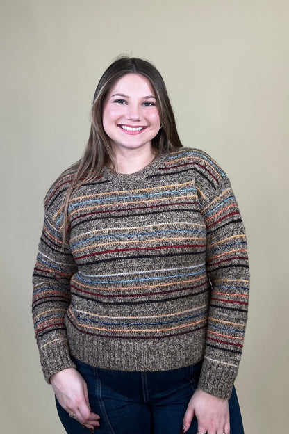 Striped Sweater SWEATER:~~Unassigned~~ POL CLOTHING 
