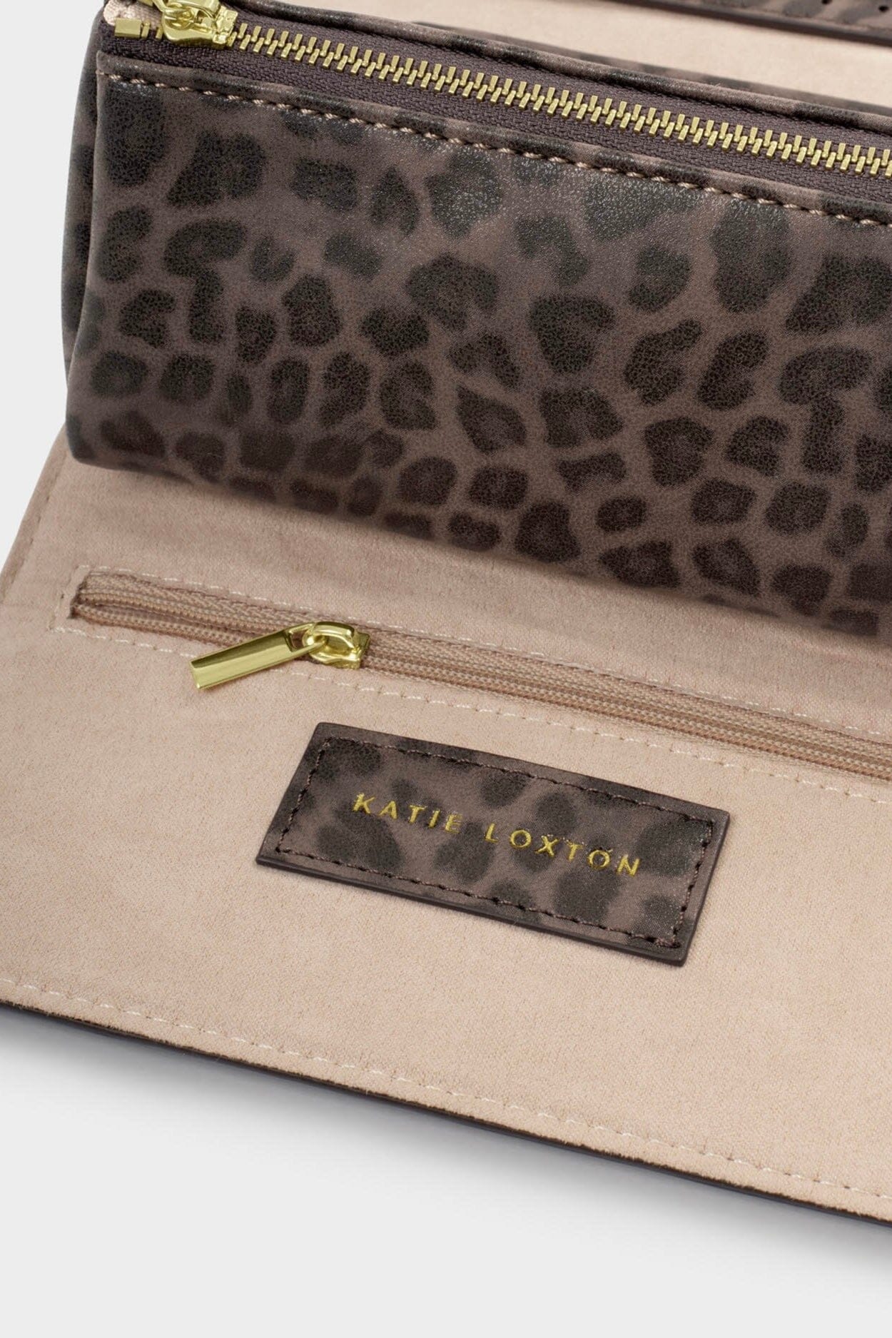 Leopard Jewelry &amp; Accessories Organizer HANDBAGS KATIE LOXTON 