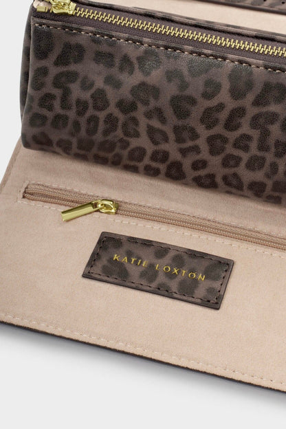 Leopard Jewelry &amp; Accessories Organizer HANDBAGS KATIE LOXTON 