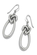 Interlok Linked Hearts French Wire Earrings BJEWELRY:~~Unassigned~~ Brighton Collectables 