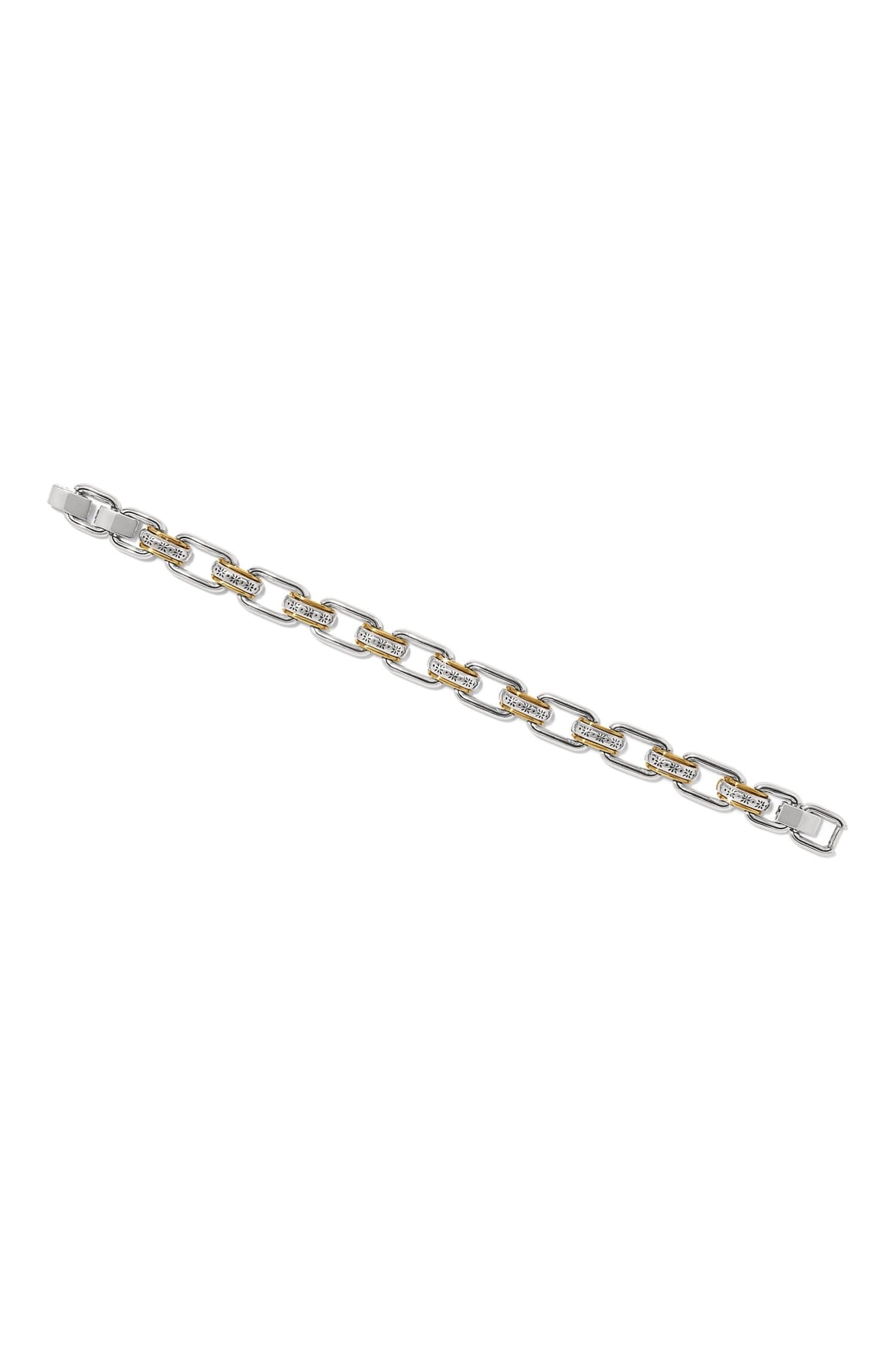 Mosaic Two Tone Links Bracelet BJEWELRY Brighton Collectables 