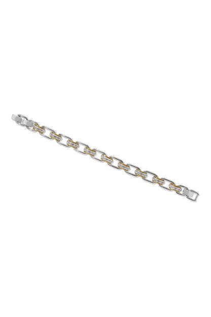 Mosaic Two Tone Links Bracelet BJEWELRY Brighton Collectables 