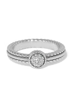 Illumina Celeste Dome Ring-Silver BRING Brighton Collectables 