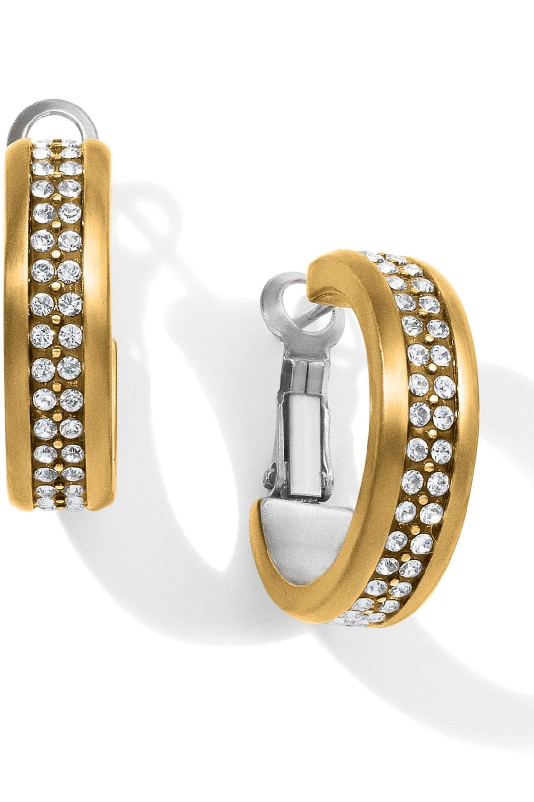 Meridian Two Tone Hoop Earrings BJEWELRY Brighton Collectables