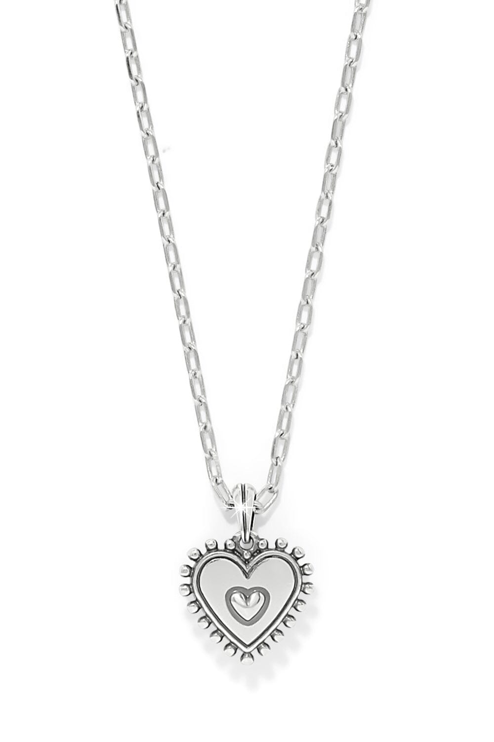 Pretty Tough Amour Heart Necklace BJEWELRY Brighton Collectables 